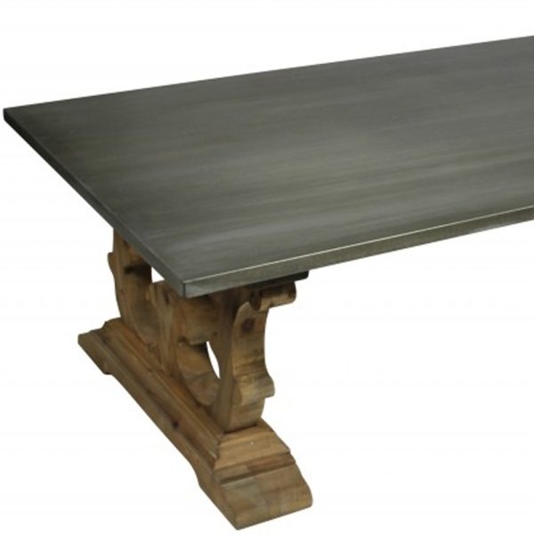 Rectangular Decorative Base Coffee Table - Image 4