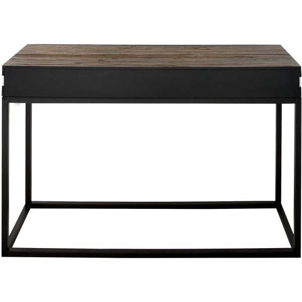 47" Brown and Black Frame Console Table - Image 4