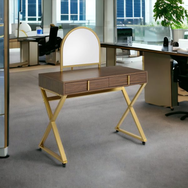 42" Vanity Table with Mirror - Image 3