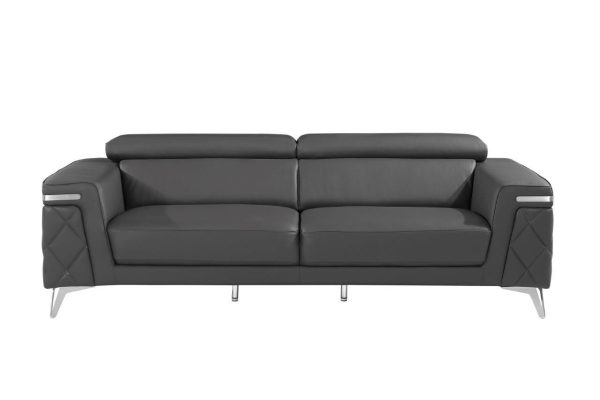 Two Piece Gray Four Person Seating Set - Image 4