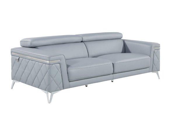 Two Piece Blue Four Person Seating Set - Image 2